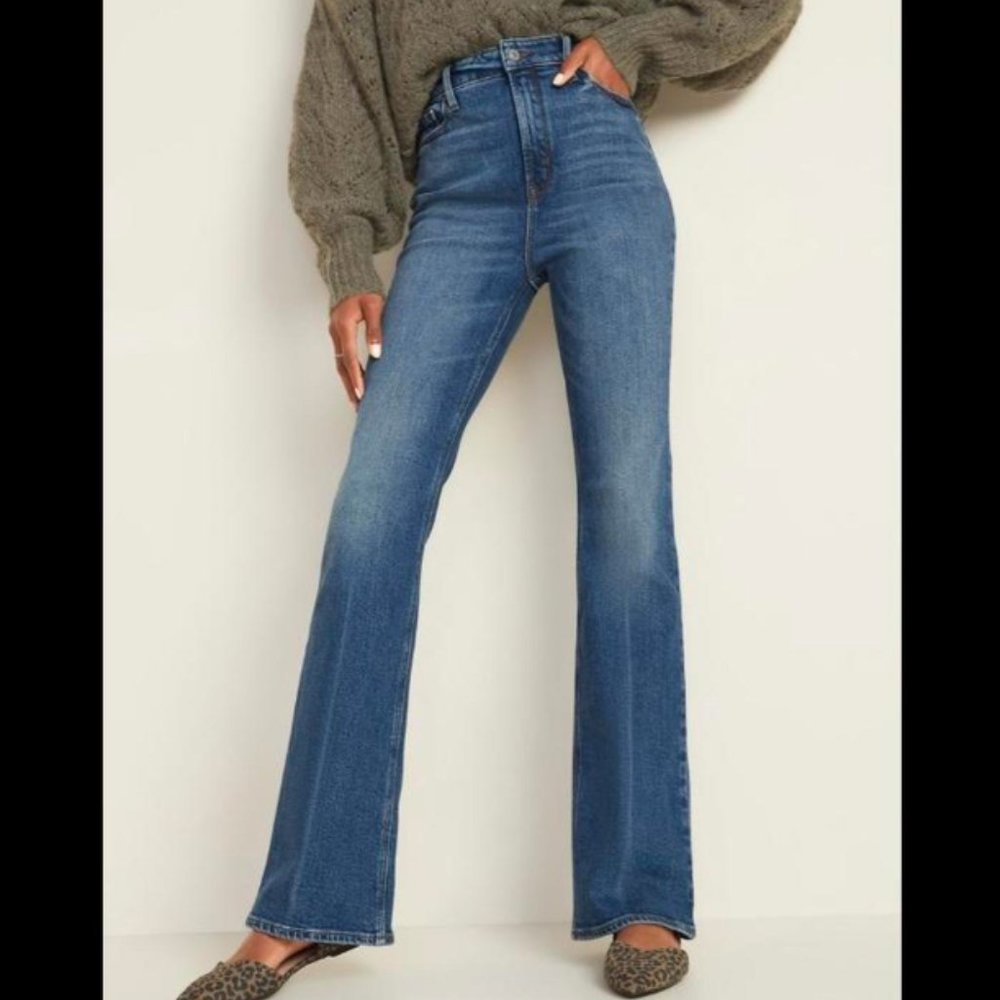 High Rise Flare Jeans